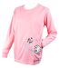 Pyjama Femme Long SWEET SECRET Q1556 BE MY LOVE ROSE