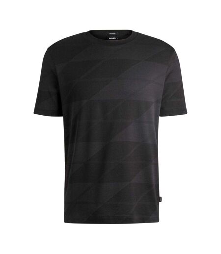 T-shirt Style Deux Tons C-thompson Homme Noir Boss
