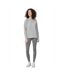 Legging Motif/style Uni H4z22 Femme Gris 4F-1