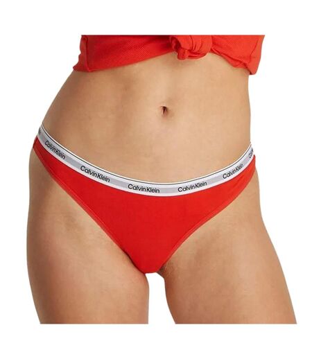 Lot de 5 strings noir/gris/bleu femme calvin klein jeans thong - l