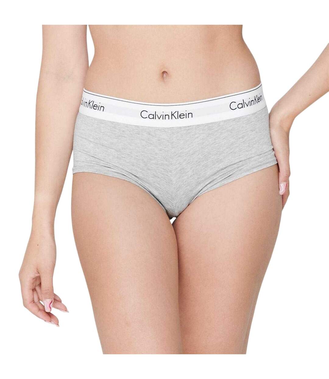 Shorty Modern Femme Gris Calvin Klein-2