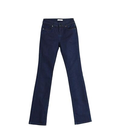 Long denim pants with straight cut hems AJEA13-A350 woman