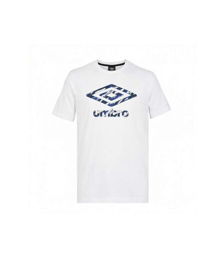 Tee shirt homme col rond en coton 160GSM et logo imprimé camo 957862 Umbro