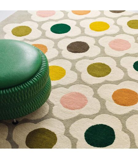 Tapis salon et chambre fait à la main en laine motif scandinave SPOT