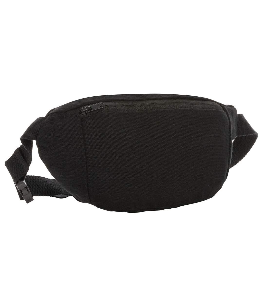 Impact Aware Recycled Canvas Undyed Waist Bag One Size Black XD Collection-2