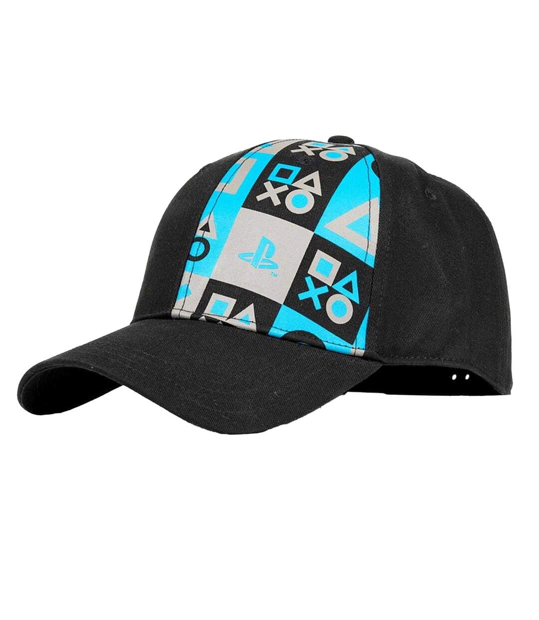 Casquette De Baseball Motif/style Logo Brodé Since Noir Bleu Playstation-1