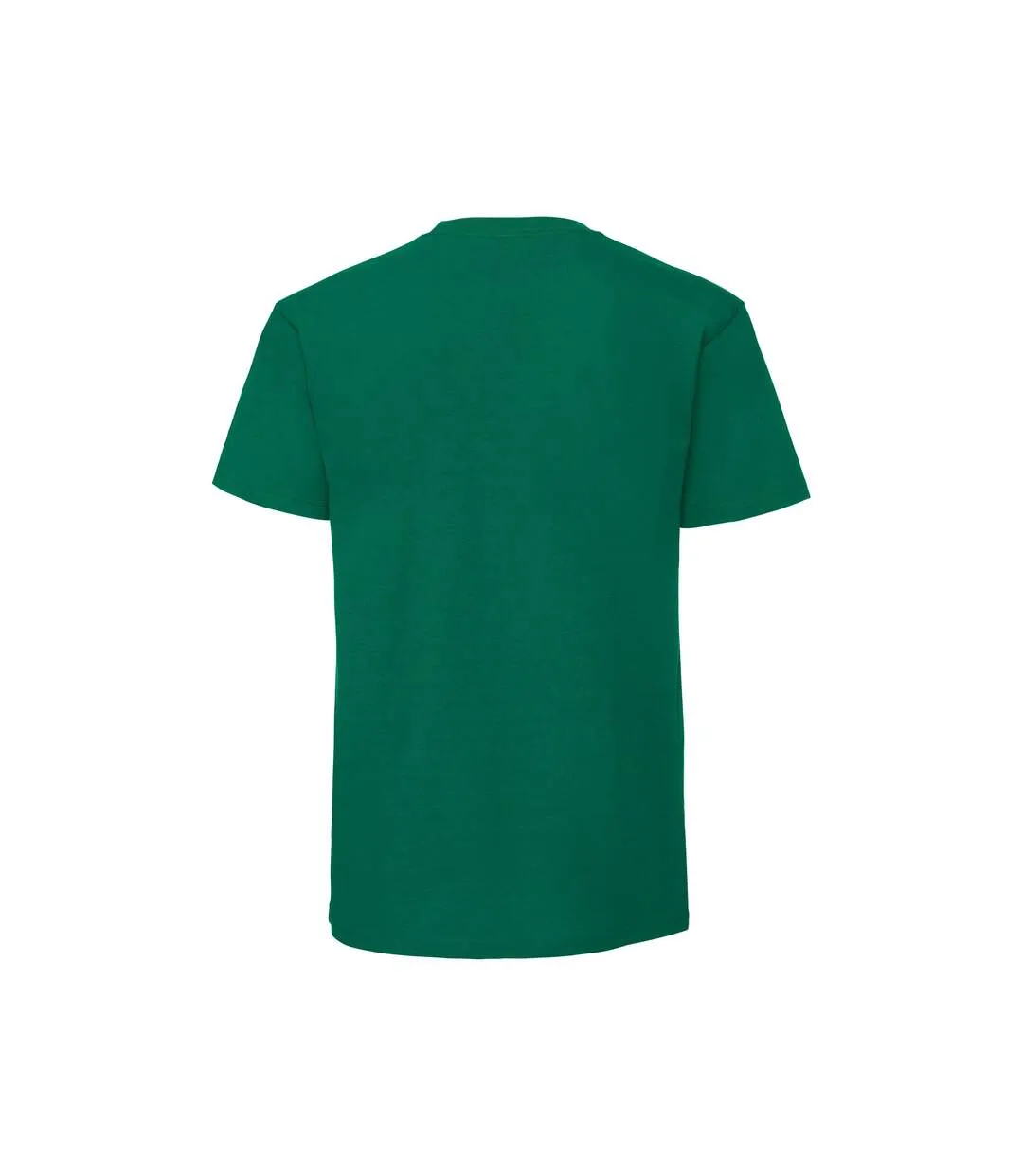 T-shirt Iconic Premium Homme Vert Fruit Of The Loom-3