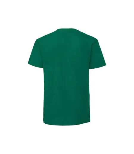 T-shirt Iconic Premium Homme Vert Fruit Of The Loom
