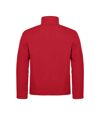 Clique Mens Padded Soft Shell Jacket (Red)