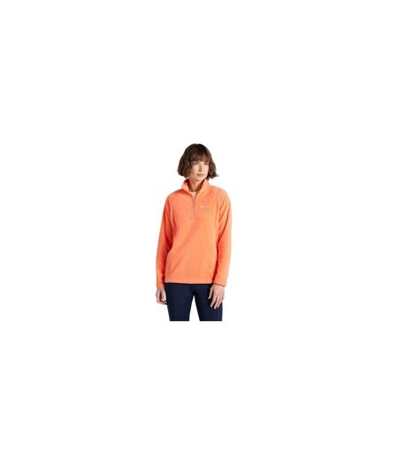 Womens/ladies Miska Vi Half Zip Fleece Fusion Coral Craghoppers