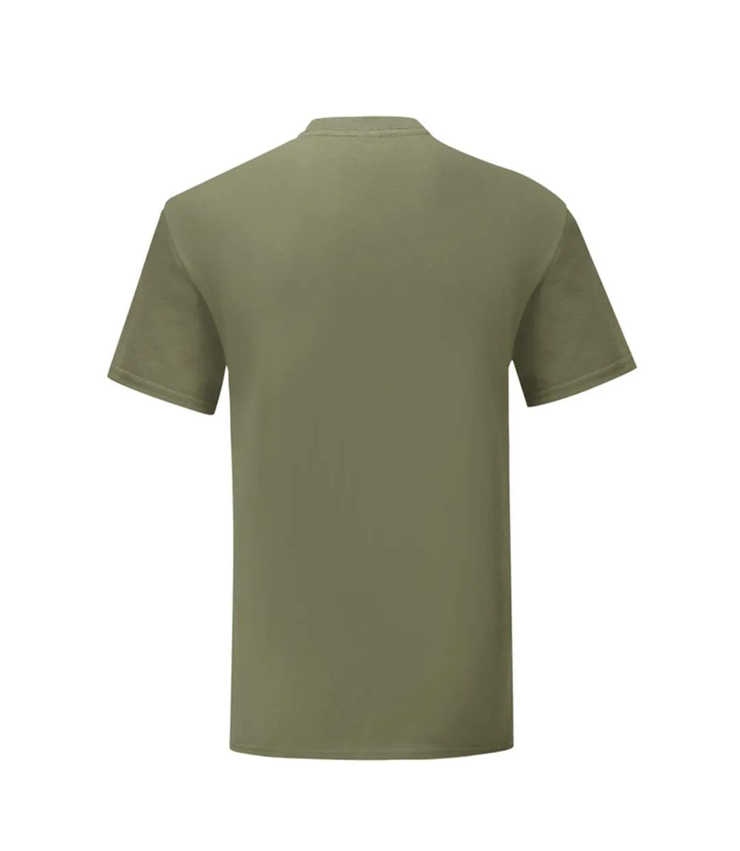 T-shirt Iconic Homme Olive Classique Fruit Of The Loom-2