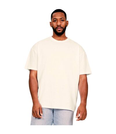 Mens Core Ringspun Cotton Oversized T-shirt Ecru Casual Classics