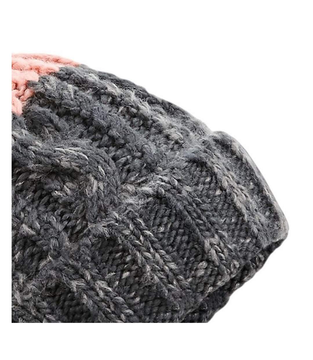 Beechfield Unisex Adults Apres Cuffed Beanie (Graphite Grey/Blush) - UTRW7276-2