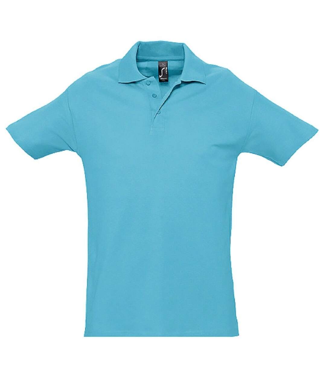 Polo manches courtes - Homme - 11362 - bleu atoll-1