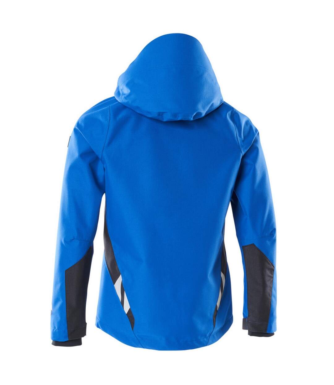 Mens Accelerate Soft Shell Jacket Azure Blue Dark Navy Mascot-2
