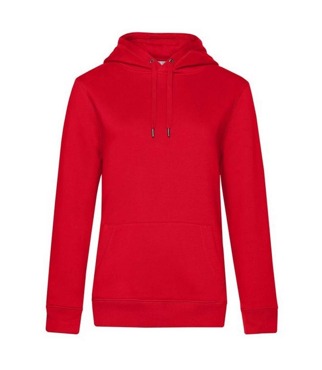 Womens/ladies queen hoodie red B&C