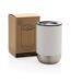 Recycled stainless steel tumbler one size white XD Collection-4