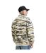 Mens Teddy Fleece Half Zip Sweatshirt Oatmeal Jack And Jones-3