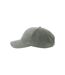 Casquette De Baseball Motif/style 6 Panneaux Fam-s Adulte Gris Atlantis Headwear-3