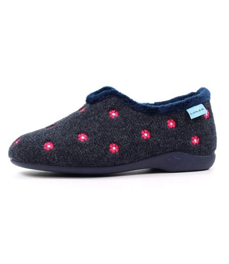 Chaussons Havana Femme Bleu Lunar