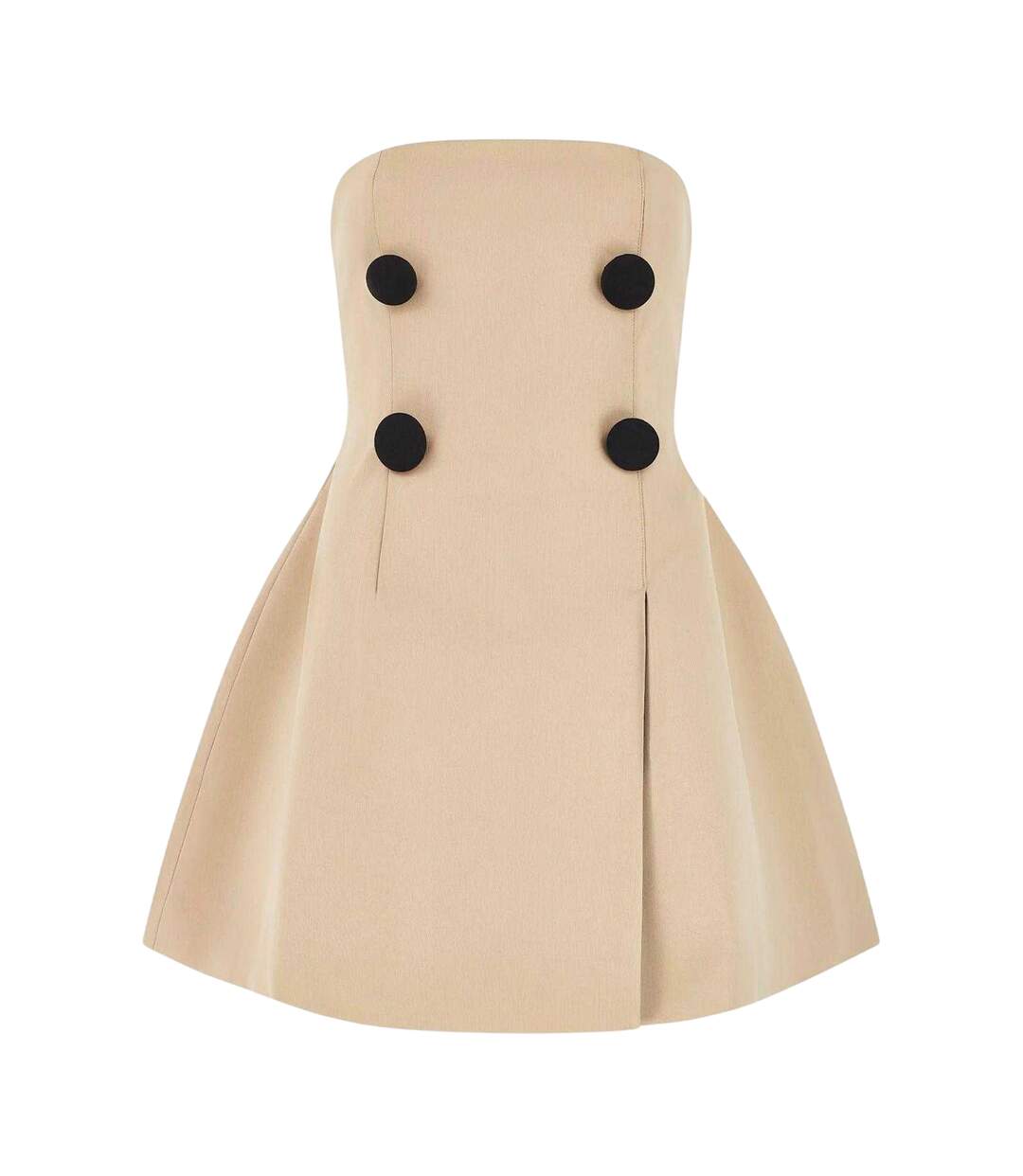 Robe Courte The Ultimate Femme Beige Odd Muse-2