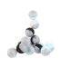 Guirlande lumineuse boules pailletées 16 leds (Lot de 2)