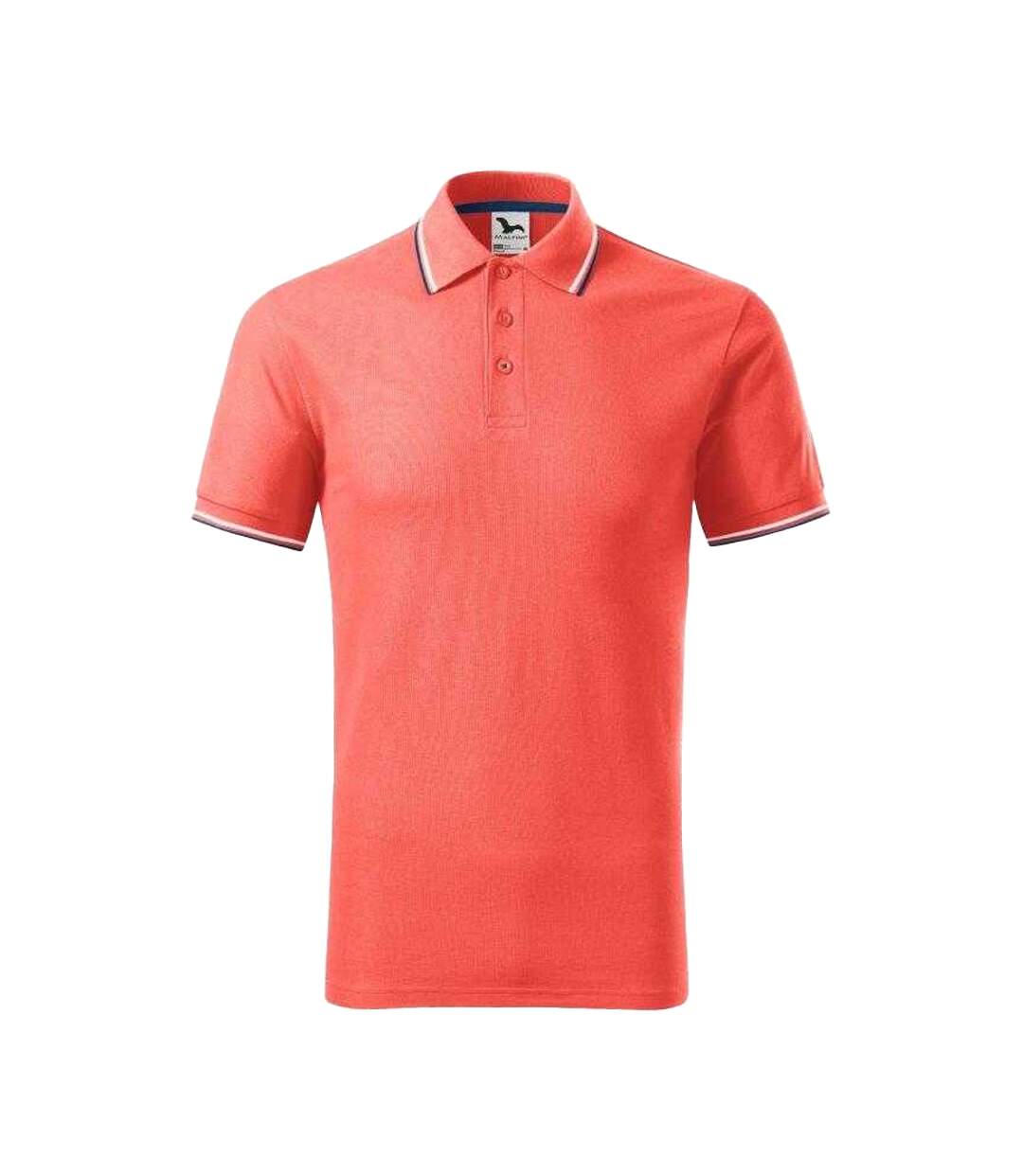 Polo Focus Homme Orange Malfini-1