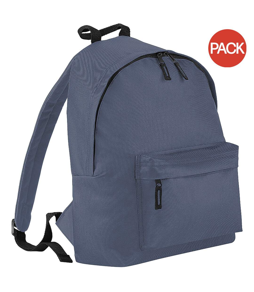 Lot de 2  Sac à dos 18 litres taille unique bleu-gris Bagbase-1