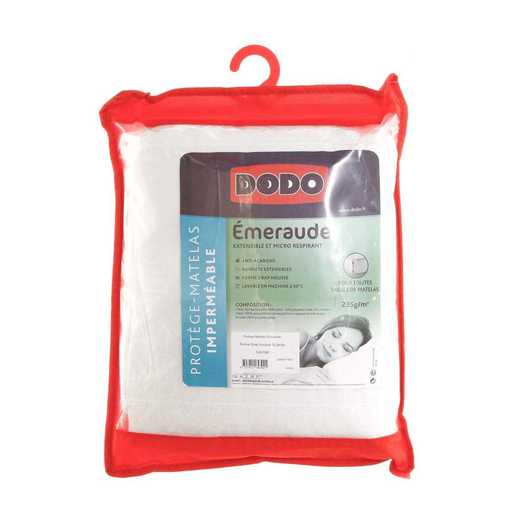 Protège-matelas Imperméable Blanc Dodo 140X190 - 140x190-1