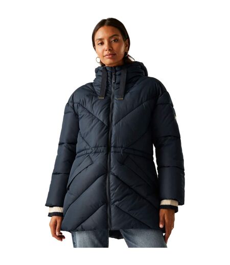 Doudoune Matelassée Rusey Femme Bleu Marine Regatta