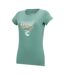 T-shirt Breezed Femme Turquoise Pastel Regatta-4