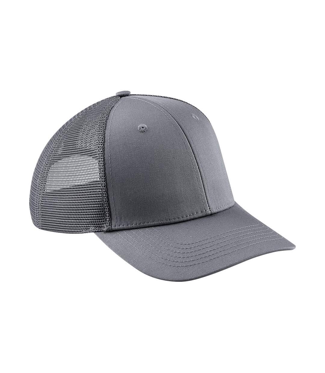 Casquette trucker urbanwear adulte gris Beechfield-1