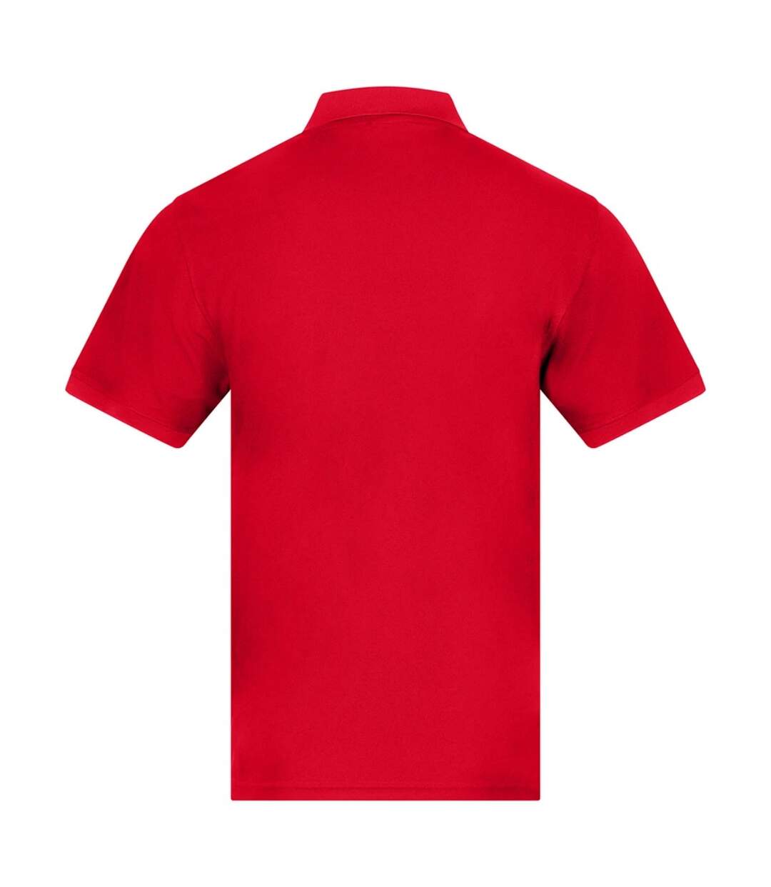 Mens Pro Moisture Wicking Polo Shirt Red PRO RTX-2