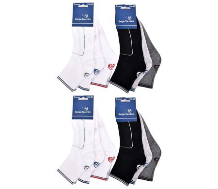 Chaussettes SERGIO TACCHINI QUARTER 12 Pcs 2720