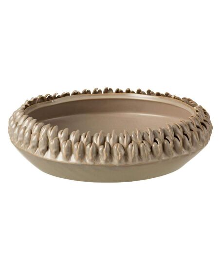 Coupelle en Céramique Ibiza Design 37cm Gris