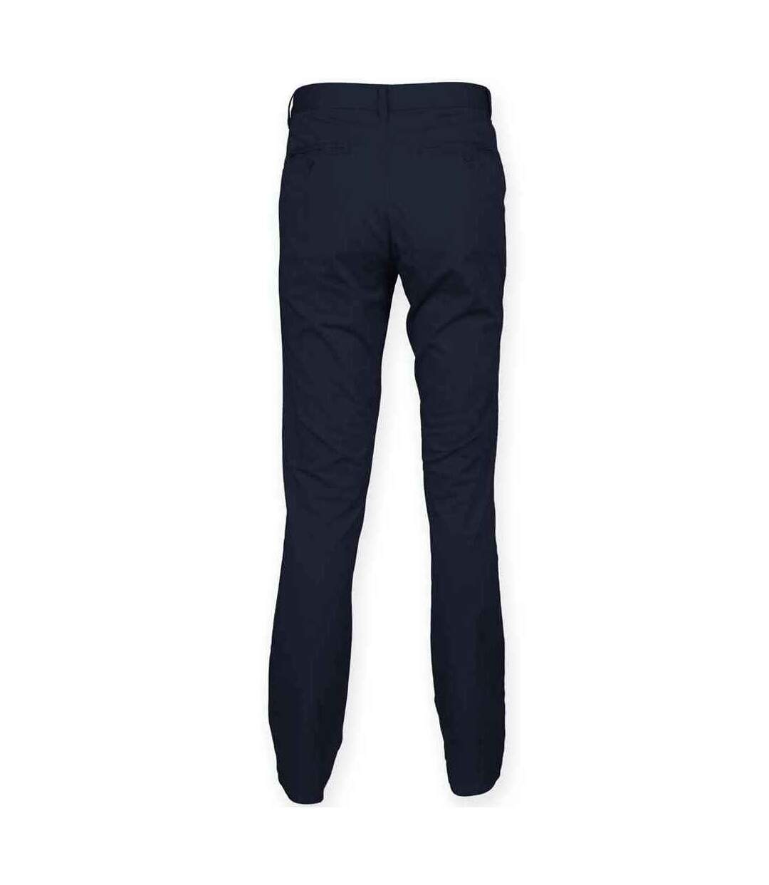 Chino Homme Bleu Marine Front Row-2