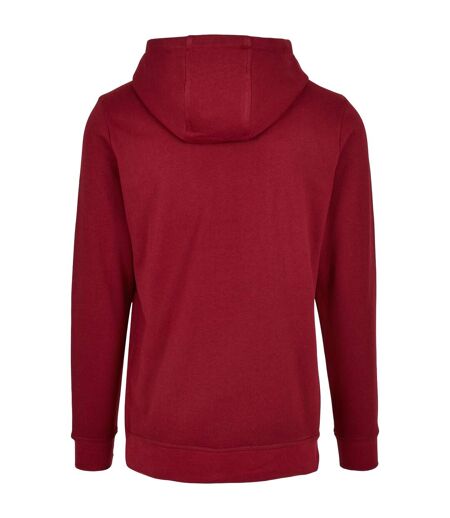 Sweat À Capuche Basic Adulte Bordeaux Build Your Brand