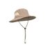 Unisex adult lightweight mesh brim sun hat beige Mountain Warehouse