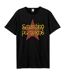 T-shirt Style The Smashing Pumpkins Star Logo Adulte Noir Amplified-1