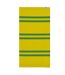 Unisex Adult Newton Heath Striped Snood One Size Yellow Fan Originals-2