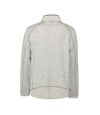 ID Zip N Mix - Polaire chiné - Homme (Gris) - UTID427