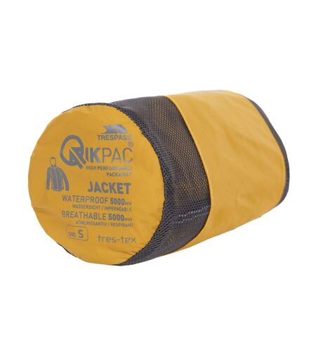 Coupe-vent Pliable Qikpac Unisexe Jaune Trespass