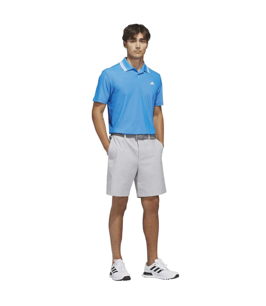 Polo Ultimate Homme Bleu Vif Ray Adidas-1