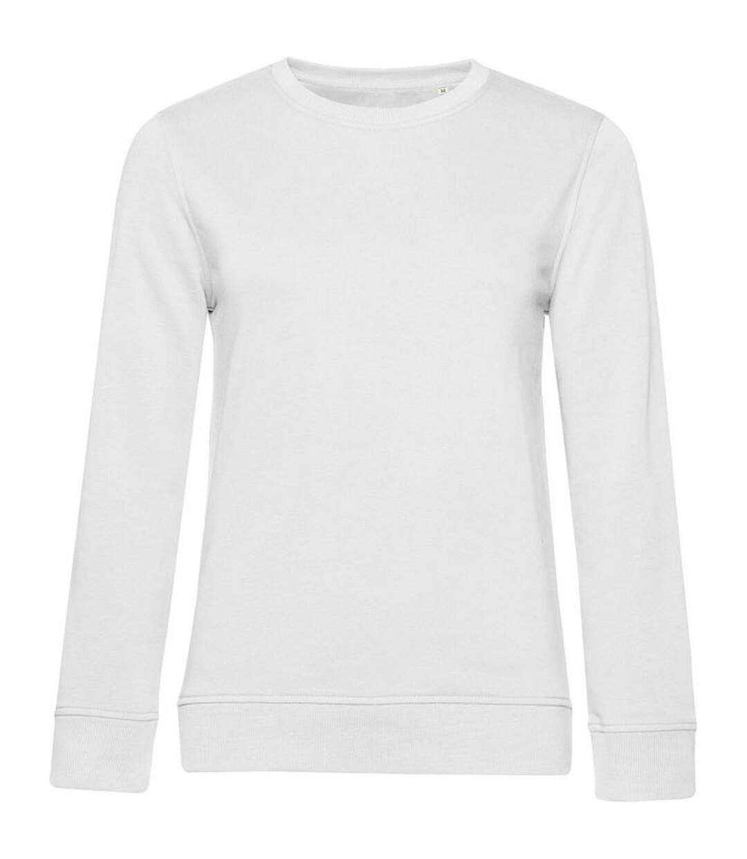 Sweat Organic Inspire Femme Blanc B&C-1
