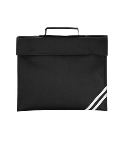 Quadra Classic Reflective Book Bag (Black) (One Size)