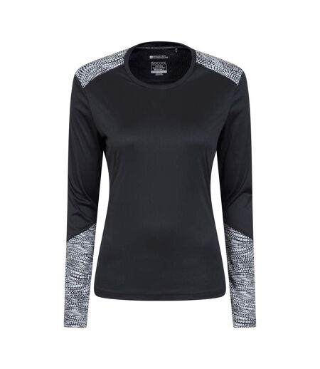 T-shirt Femme Noir Mountain Warehouse
