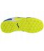 Childrens/kids Top Flex Football Boots White Green Blue Joma-4
