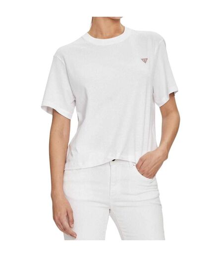 T-shirt Femme Blanc Guess