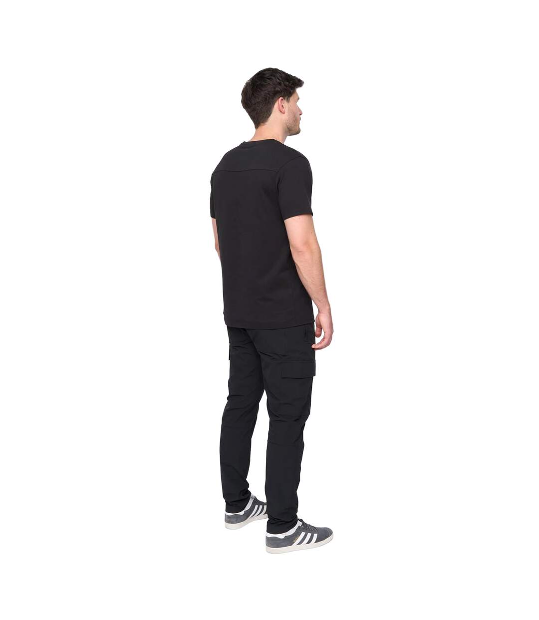 Mens Chamata T-shirt Black Duck And Cover-2