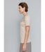 T-shirt manches courtes col motif clouté-3